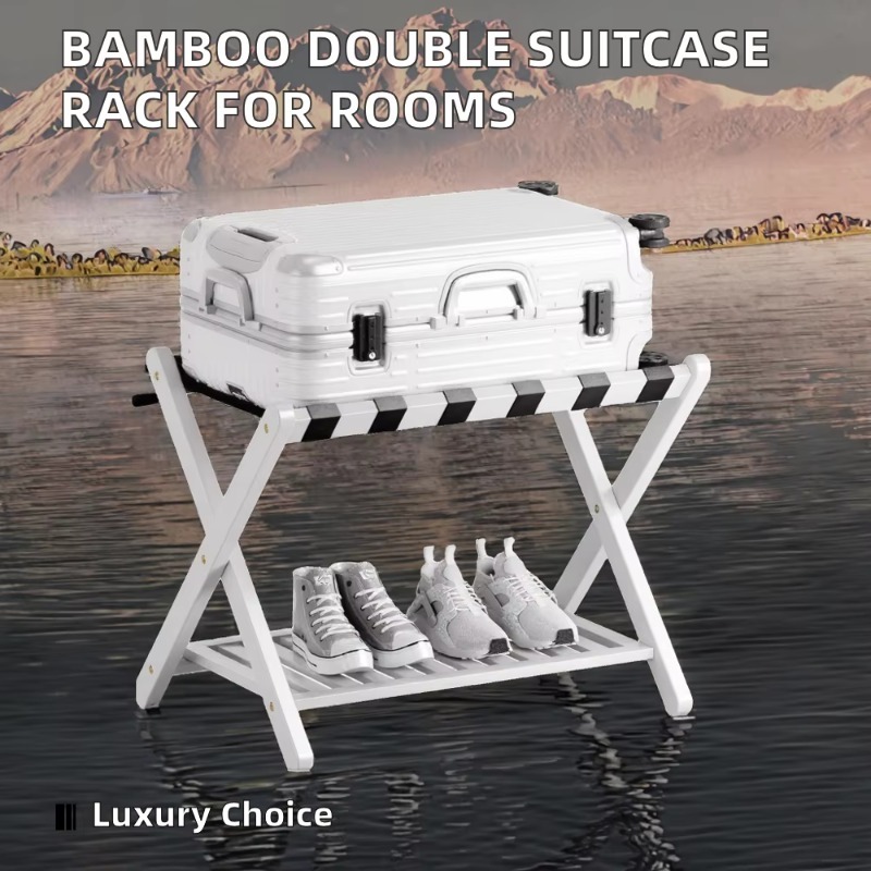 Modern Double Suitcase Stand F - Sustainable Living Design review and price