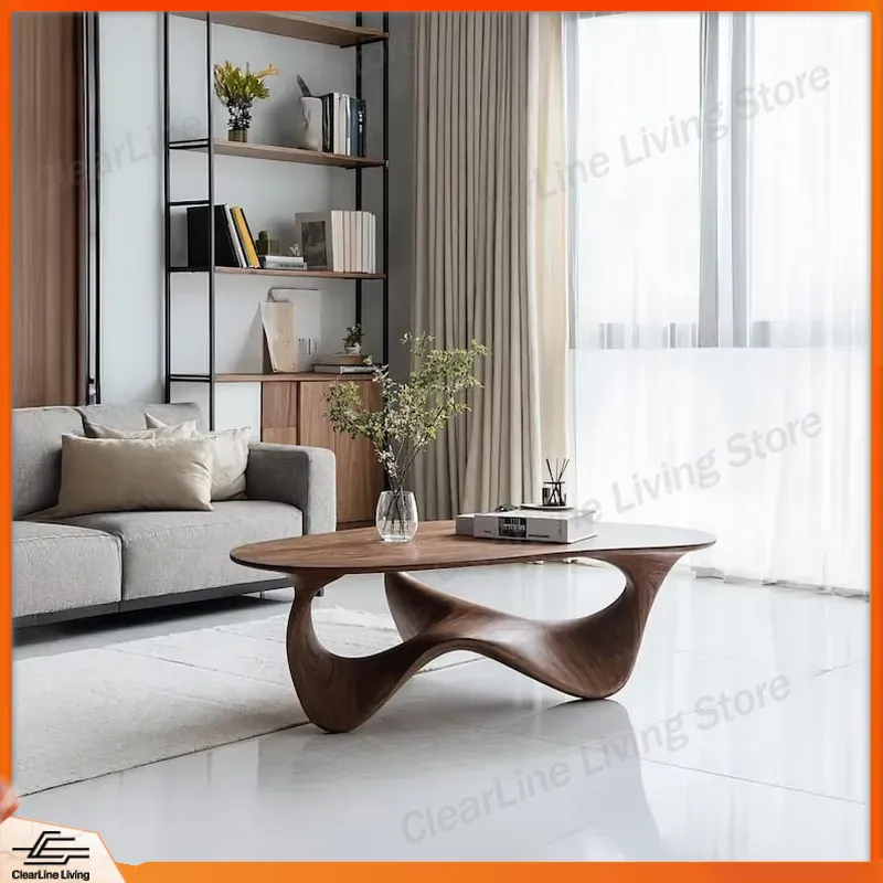 Modern Solid Wood Coffee Table - Sustainable Living Design review and price